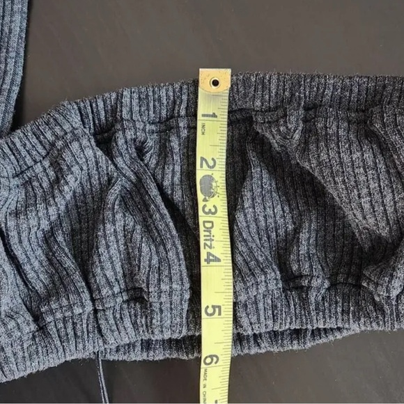 WeWoreWhat Charcoal Knit Top - Picture 11 of 11